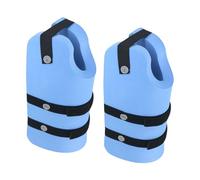2Pcs Blue Foam Aquatic Exercise Cuffs With Quickly Release Portable For Swimming And Fitness Training Outdoor Use Swim Aid Float Rings
