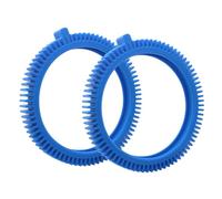 2Pcs Blue Front Tire Set for Pool Cleaning Equipment Fits Various Models Including Popular and Efficient Types Forward Resurrected Pool Cleaner Tires