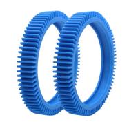 2Pcs Blue Front Tire Set for Pool Cleaning Equipment Fits Various Models Including Popular and Efficient Types Forward Resurrected Pool Cleaner Tires