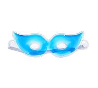 2pcs Blue Gel Ice Eye Mask for Cooling Relief and Sleep Comfort | PVC Gel Patch, Relieves Eye Strain and Dark Circles, Anytime Anywhere Use, Blue Finish
