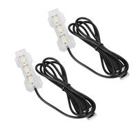 2Pcs Blue Light Small Aquarium Led Lights, Multicolor Led Fish Tank Light for Freshwater Plants Aquarium Accessories，Fish and Aquatic Pets, Pet Supplies