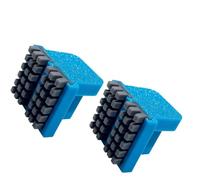 2pcs Blue Nozzle Wiper Fit For Kobra S1 Hot End Silicone Brush