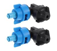 2pcs Blue Plastic Spray Head for Cattle Barn Cooling Systems