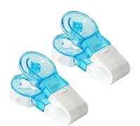 2Pcs Blue Portable Pill Taker Remover, Blister Pack Opener Popper Assistance Easy to Take Out Portable Travel Tablet Dispenser Pills Extractor Tool for Elderly, Disabled, Personal Pill Organizers