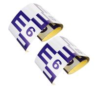 2pcs Blue Self Adhesive Water Level Gauge Sticker for Boat Depth