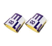 2pcs Blue Self Adhesive Water Level Measuring Sticker for Boat 1m