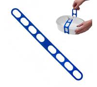 2Pcs Blue Slow Cooker Lid Strap, Universal Lid Securing Strap, Reusable Universal Lid Strap for Slow Cookers, Kitchen Gadgets Elastic Silicone Strap for Pot Casserole Dishes and More