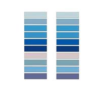 2Pcs Blue Sticky Index Tabs, Page Markers Notes Tabs Writable and Repositionable Book Flags Tabs Strip Index Tabs Self-Stick Note Pads Indexs Tabs for Page Marking Classify File