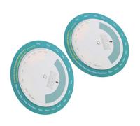 2pcs Bmi Tracking Index Wheel Wall Mount Height Measure | Plastic Construction, High Precision Sensors, Home and Use, Modern Practical Style, Body Index Tool