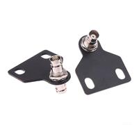 2PCS BNC Antenna Extension Interface for Wireless Microphone Receiver with RG316 Silver-Plated Cable, Lightweight Flexible Moisture and Heat Resistant Design, Excellent Shielding(A)