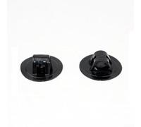 2pcs Boat Motor Stand Bracket for Inflatable Boats for kayak Canoe - Outboard Engine Mount Holder with Safety Tether Lanyard Hole for Freshwater