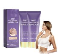 2PCS Body Coverage Perfector, Waterproof Tattoo Cover Up Makeup, No Transfer Hydrating Concealer for Mature Skin, Leg Makeup to Cover Veins,Scars,Dark-Spots with Full Coverage Foundation(NATURAL GLOW)