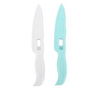 2Pcs Bone Folder and Scoring Tool, Plastic Paper Folding Tool Bone Origami Creaser Book-Binding Leather Burnishing Card Making for Mini Multi-Purpose Scoring Board