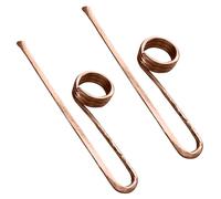 2Pcs Book Holder Ring - Metal Thumb Book Page Holder, Finger Rings Bookmark Kit, Metal Bookmark Holders, Handmade Utility MetalBooks Page Opener Clip, for Readers Books Lovers Bookworm, Gold/Copper