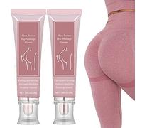 2PCS BootyBooty Shea Butter Massage Cream,Hip Lift Up Cream Butt Enhancement Cream,Butt Enlarger Enhancement Cream,Bigger Buttock Firm Cream,Hip Lift Massage Cream,Butt Firming and Lifting Cream