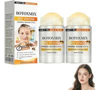2Pcs Botoxmix Bee Venom Firming Serum Stick,Botoxmix Bee Venom Wrinkle Removal Cream,Skin Tightening Cream For Face,Lift & Smooth Fine Lines,Natural Element - All Skin Types