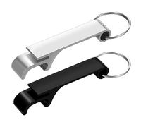 2Pcs Bottle Opener Keyring, Bottle Opener Keychain Beer Openers Mini Key Ring Bottle Openers for Home Pub Bartenders Bar,Christmas Birthday Gifts for Men Dad