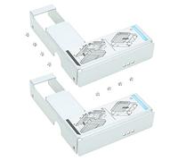 2pcs BOWONG 9W8C4 Y004G G302D X968D 2.5" to 3.5" Adapter Converter Compatible for X7K8W Y796F F238F KG1CH F9541 651314-001 Tray Caddy