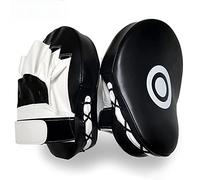 2PCS Boxer Target Curved Focus Punch Mitt for Kickboxing Muay Thai Fitness Training - PU EPE Material Sporty Boxing Gear Fighter and Coach Hands Complete Your Ensemble with Comfortable Energetic