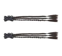 2PCS Braided Hair Clip Long Blade Wig Ponytail Hairpin Durable Bullet