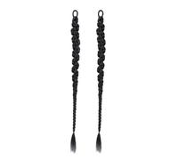 2Pcs Braided Ponytail Extensions with Hair Ties, Wig Braid Ponytail
