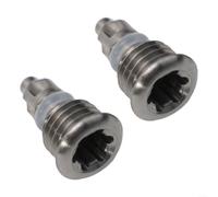 2Pcs Brake Bleed Screws with O-Ring Fit, for magura MT2 MT4 MT5 MT7 MT8, Hydraulic Disc Brake Bleed Bolts for Bike Lever Maintenance Replacement，Titanium