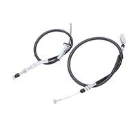 2PCS Brake Cable 540051175 540051190 Left Right Parking Cable Replacement Kit for M Sub 500 520 550 KAF300 Series 1990 2004 High Performance Metal Black