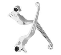 2PCS Brake Clutch Lever Left and Right Side Aluminum Cnc Billet Assembly | Ergonomic Curved Nonslip Handle Design, Adjustable Grip Distance, for Daily Commuting and Emergency Braking