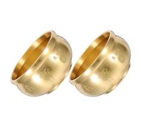 2pcs Brass Incense Burner Bowl for Sticks and Cones, Golden Copper