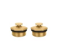 2pcs Brass Mescolareng Nozzles Adjustable 1/2 Inch Centrifugal Water Atomizing Spray Nozzle Mist Sprinkler Jet for Garden Pond
