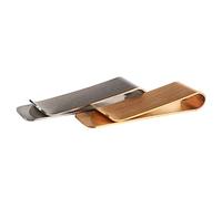 2Pcs Brass Money Clip Metal Cash Clips for Outdoor Use Durable Clamps Change Holders Stylish Pocket Design for Men and Women