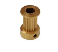 2pcs Brass MXL 20 Teeth Timing Pulley Bore 8mm(D Shape) For Belt Width 15mm MXL-20 Teeth Copper MXL Pulley 20 Teeth