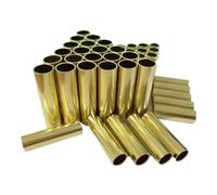 2pcs Brass Pipe Outer Diameter 9mm 9.5 10mm 11mm 12mm 12.5mm Length 300 500mm Hollow Straight Round Tube Piping for DIY Crafts(500mm,OD 10 x ID 9mm)