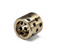 2Pcs, Brass Self-Lubricating Copper Bushings, Suitable for Industrial Machinery Parts with An Inner Diameter Of 18-30mm.,2Pcs,25x33x50mm