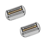 2Pcs Braun Electric Shaver Head Replacement Part 94M, Compatible with Series 9 Pro and Series 9 Men's Electric Shavers, Silver