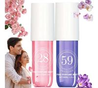 2PCS Brazilian Parfums Crush Fragrance Spray,Body Fragrance Perfume,Hair and Body Fragrance Mist,Fruity Body Spray Body Splash,Long Lasting Perfume for Women,Fruity Body Spray Body Splash Women#28;