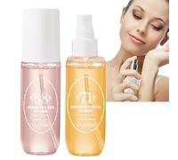 2PCS Brazilian Perfume Body Spray,Hair & Body Perfume Spray Mist,Fruity Body Spray,Fruity and Floral Body Fragrance,Hair Perfume Mist,Long Lasting Oil Perfume,Natural Moisturizing Body Splash
