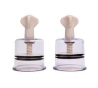 2pcs Breast Pump Cups Nipple Suckers Vacuum Suction Cup Women Nipple Suckers, 6 Sizes, Female Sex Toys (7.3cm-2pcs)