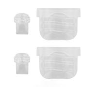 2pcs Breast Pump Duckbill Valve 2pcs Silicone Diaphragm Breast Pump Replacement Parts for S18 S21 S23 Wearable Breast Pump