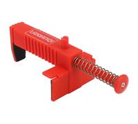2PCs Brick Line Clips Line Runners, Brick Liner Clamps Runner Wire Drawer Bricklaying Tool Fixer for Building Construction/Wall Builder Wire Rack(Red)