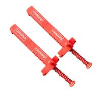 2Pcs Brick Line Clips Runners 5.91-7.09inch Clamps Brick for Positioning Bricklaying Pullers Stretchers Professional Bricklaying Equipment