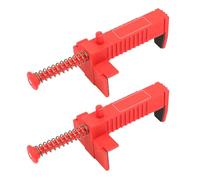2Pcs Brick Liner Line Runners Spring Loaded Line Clips for Wallworkers Bricklaying Cable Puller Building Construction Measuring Tool
