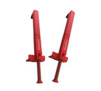 2PCs Brick Liner Runner Leveling Measuring Wire Drawer Tool Fixers Brick Line Clips Puller Wire Clamps for Building Brick Clamping Tool