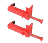 2PCs Brick Liner Runner Leveling Measuring Wire Drawer Tool Fixers Brick Line Clips Puller Wire Clamps for Building Masonry Leveling Tool