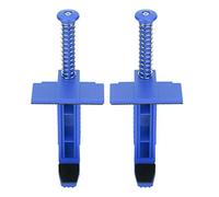 2PCS Brick Liner Runner Wire Drawer Bricklaying Tool Leveling Measuring Tool Engineering Accessory (Blue)