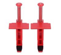 2PCS Brick Liner Runner Wire Drawer Bricklaying Tool Leveling Measuring Tool Engineering Accessory (Red)