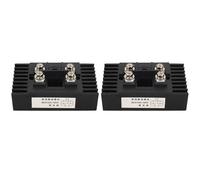2Pcs Bridge Rectifier 100A 1600V 4 Terminals Single Phase Bridge Rectifier Module Portable For Pwm Inverter Current Input Battery Charging