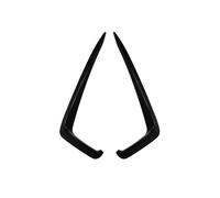 2Pcs Bright Black Car Front Bumper Splitter Spoiler Decorative Trims Fog Light Canard For VW For Jetta MK7 2019-2021 MTVTFECEWG