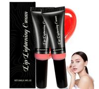 2PCS Brightening Lip Balm Stick for Women & Men,Lip Plumping Lip Gloss,Nat/ural Ingredients Lip Lightening Cream & Salve,Lip Balm Pack for Dry Cracked Lips,Deep Moisturizing Lip Balm Set for Dark Lips