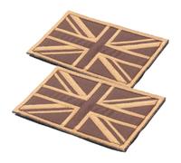 2pcs British Union Jack Embroidered Cloth Patch for Jeans and Applique